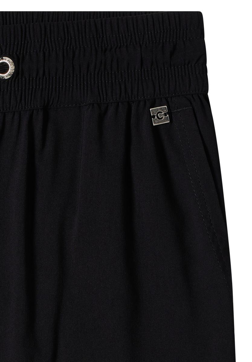 Mid Waist Slim Leg Hose im Casual Fit