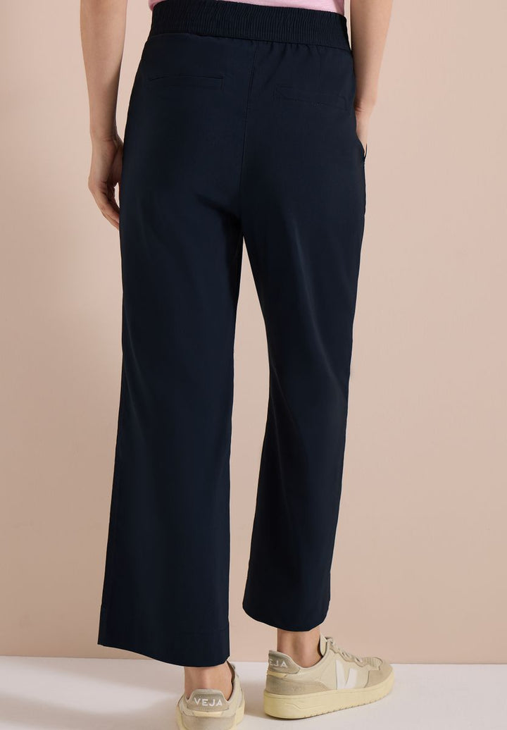 High Waist Wide Leg Hose im Loose Fit