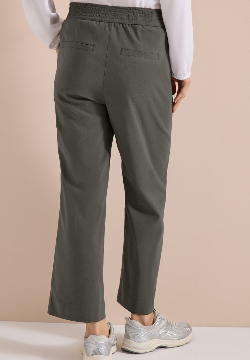 High Waist Wide Leg Hose im Loose Fit