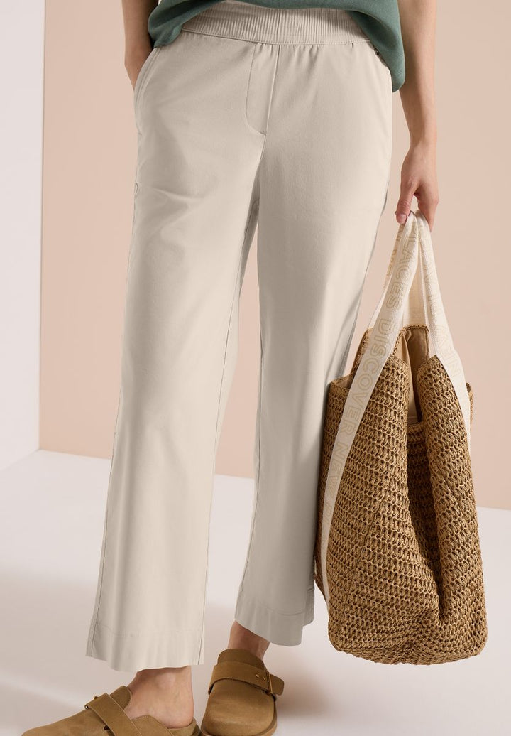 High Waist Wide Leg Hose im Loose Fit