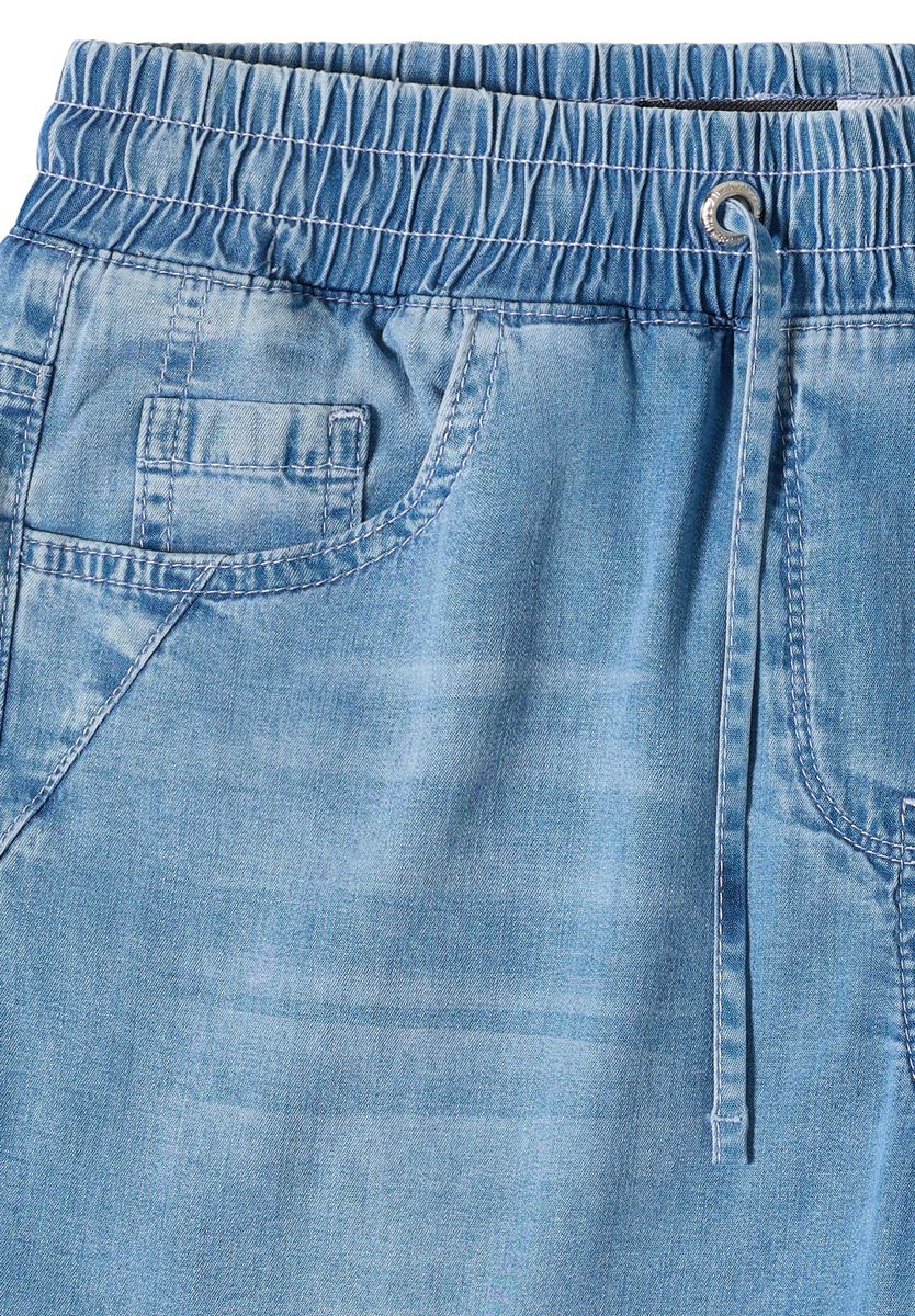 High Waist Wide Leg Jeans im Loose Fit