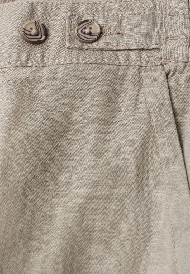 High Waist Wide Leg Hose aus Leinen
