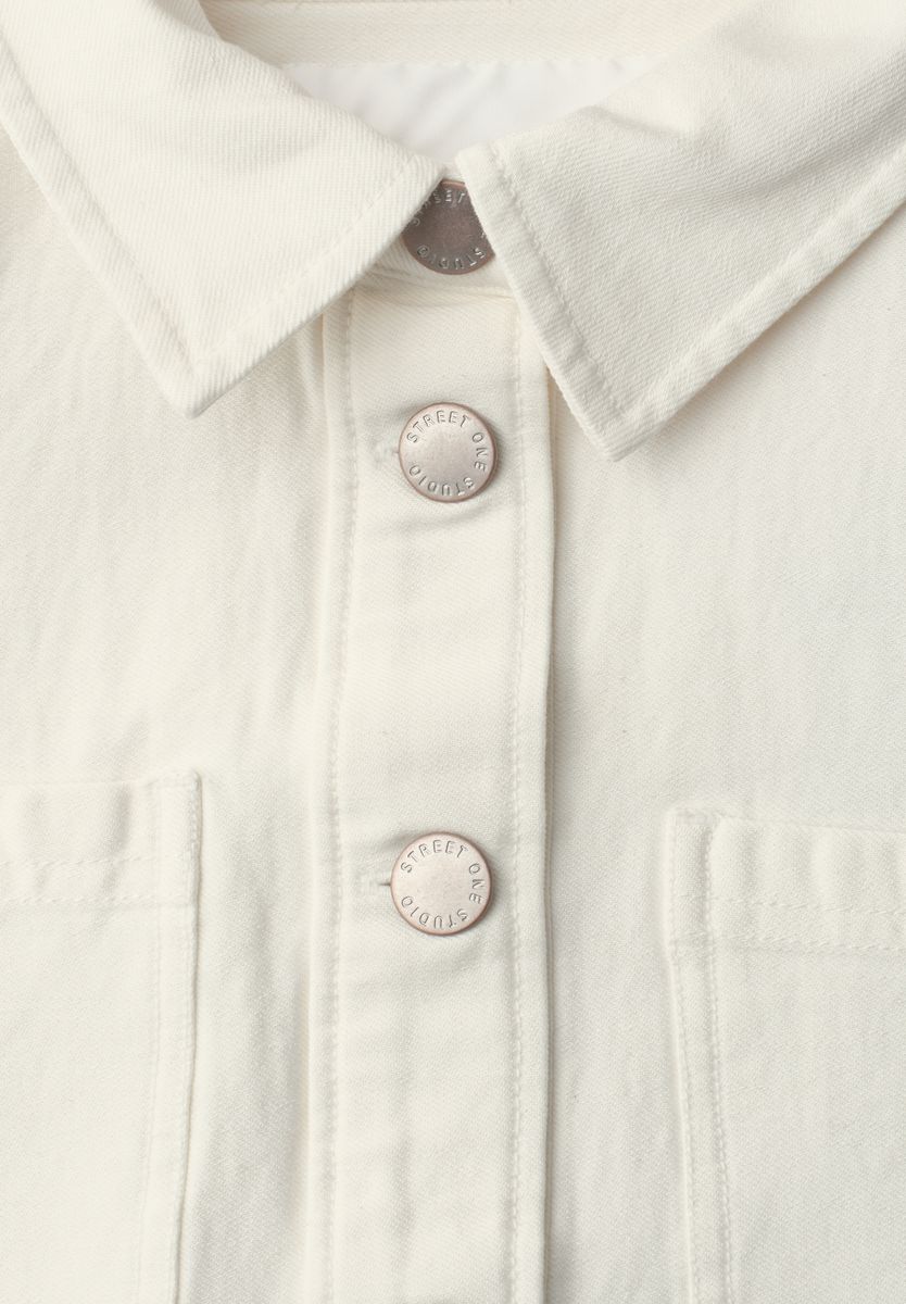 Langarm Overshirt mit Embroidery