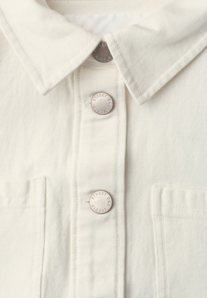 Langarm Overshirt mit Embroidery