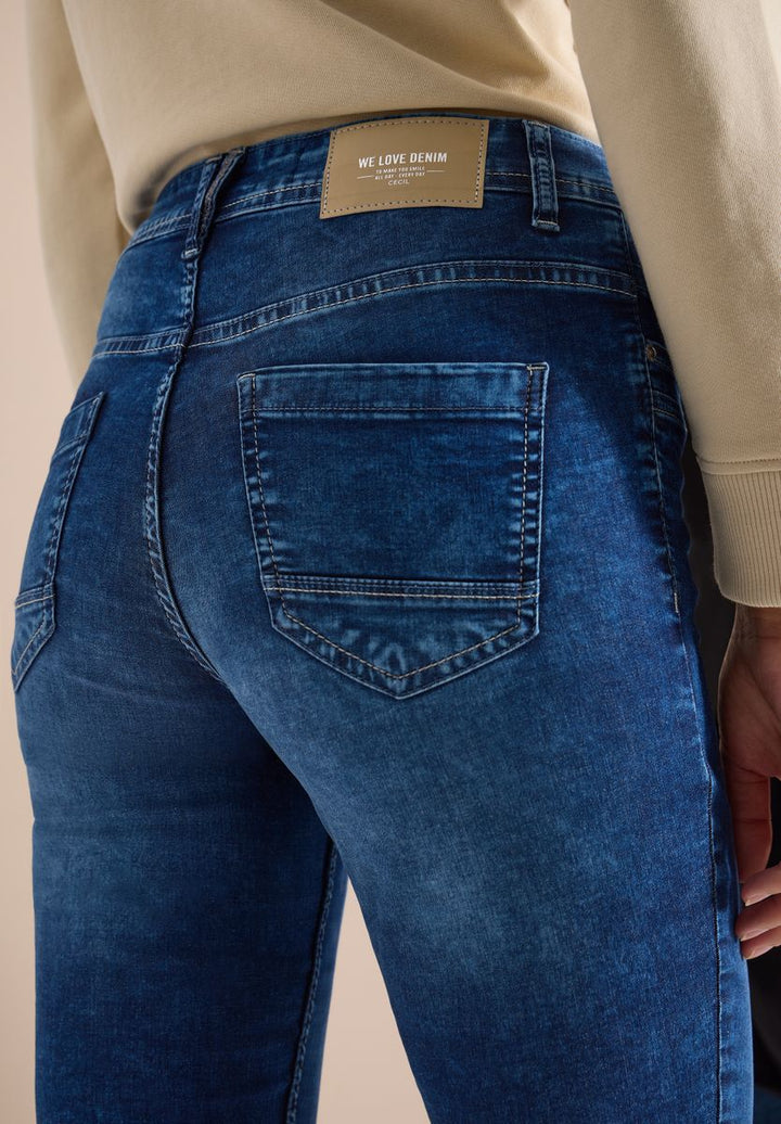 3/4 Slim Leg Jeans im Casual Fit