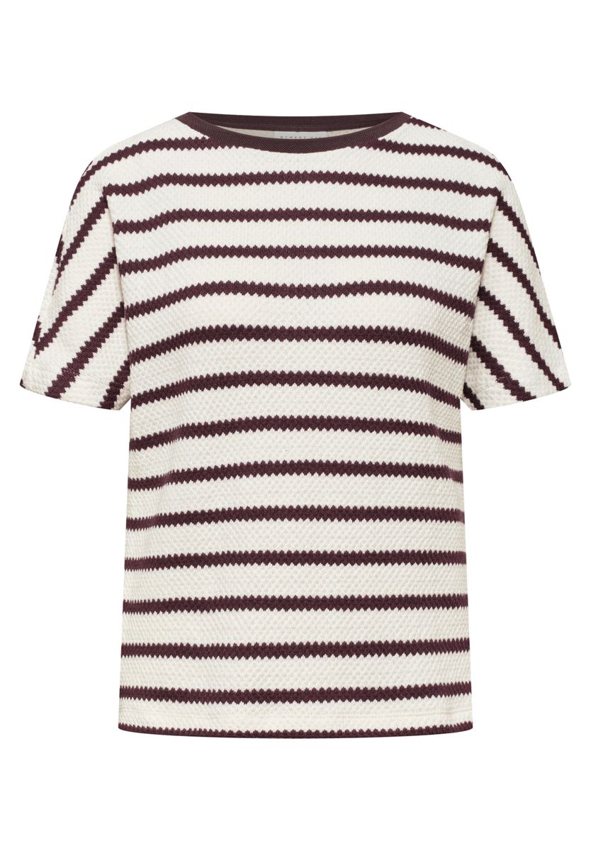 Dropped Shoulder Shirt im Strick-Look