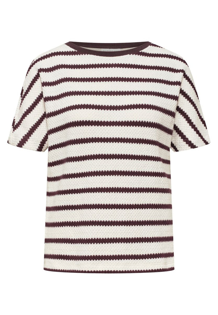 Dropped Shoulder Shirt im Strick-Look