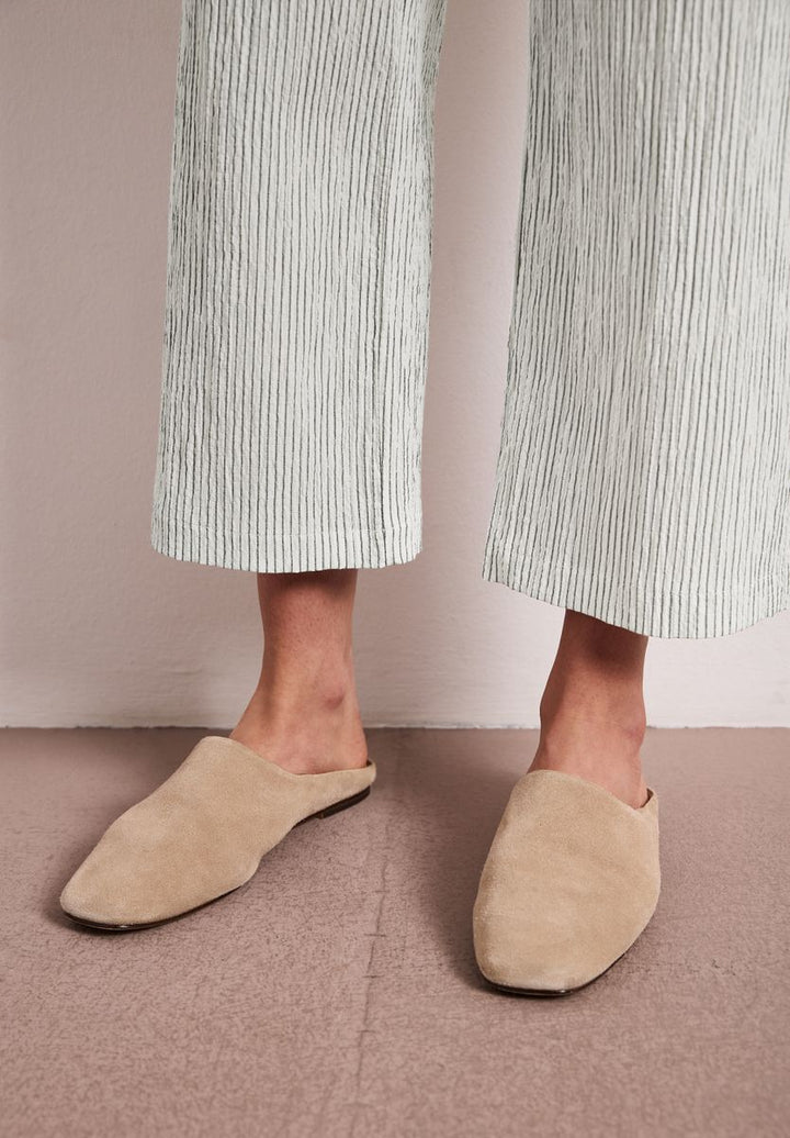 Wide Leg Hose im Loose Fit mit Streifen