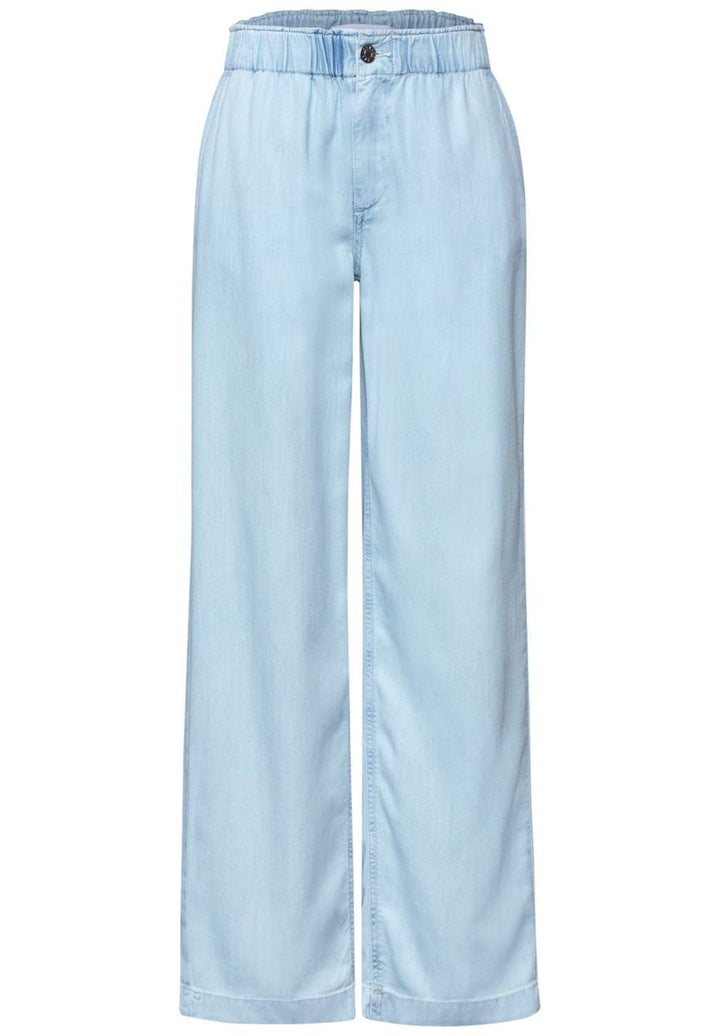 Wide Leg Jeans mit Paperbag-Bund