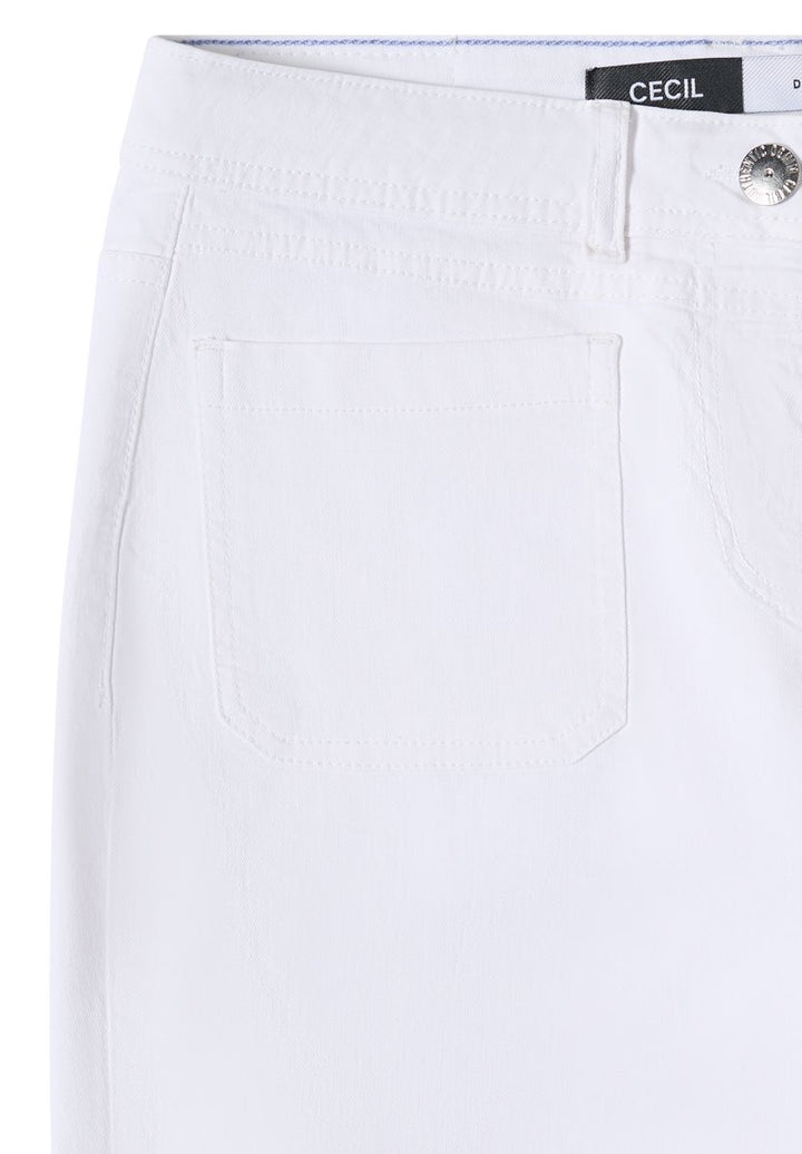 Wide Leg Jeans mit Patch Pockets