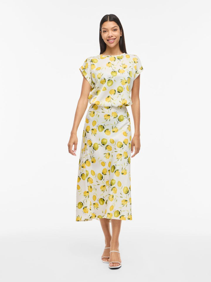 VIELLETTE S/S FULL SATIN TOP - NOOS