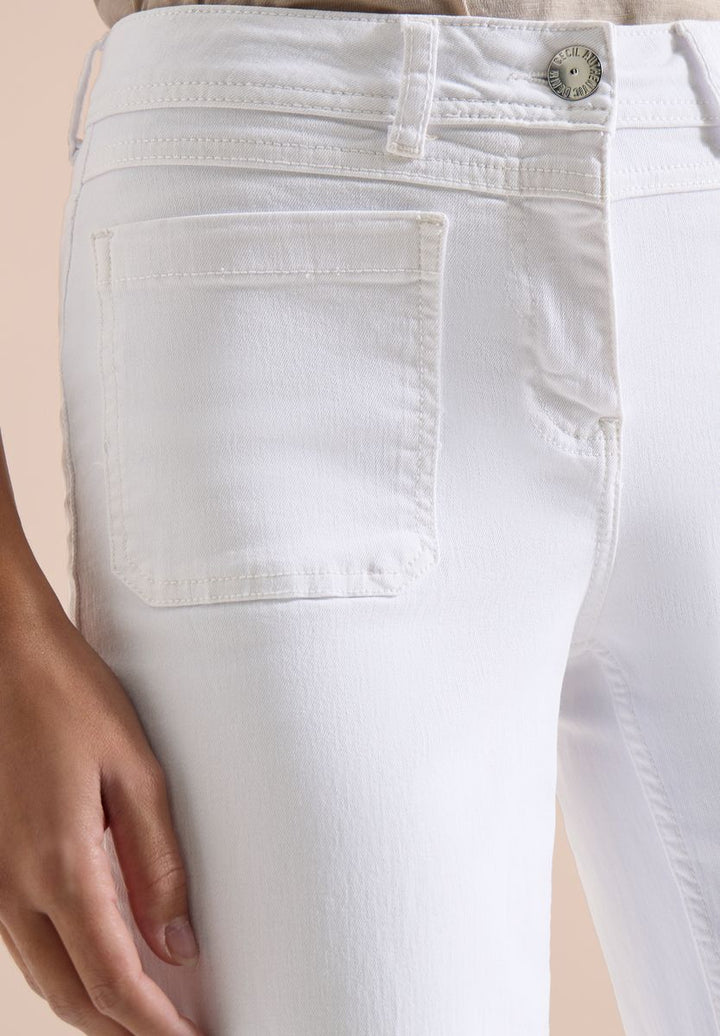 Wide Leg Jeans mit Patch Pockets