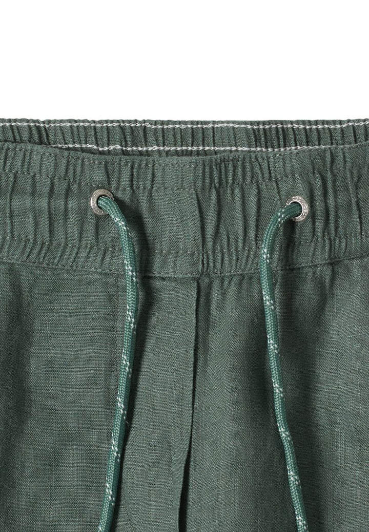 Slim Leg Hose aus Leinen im Casual Fit