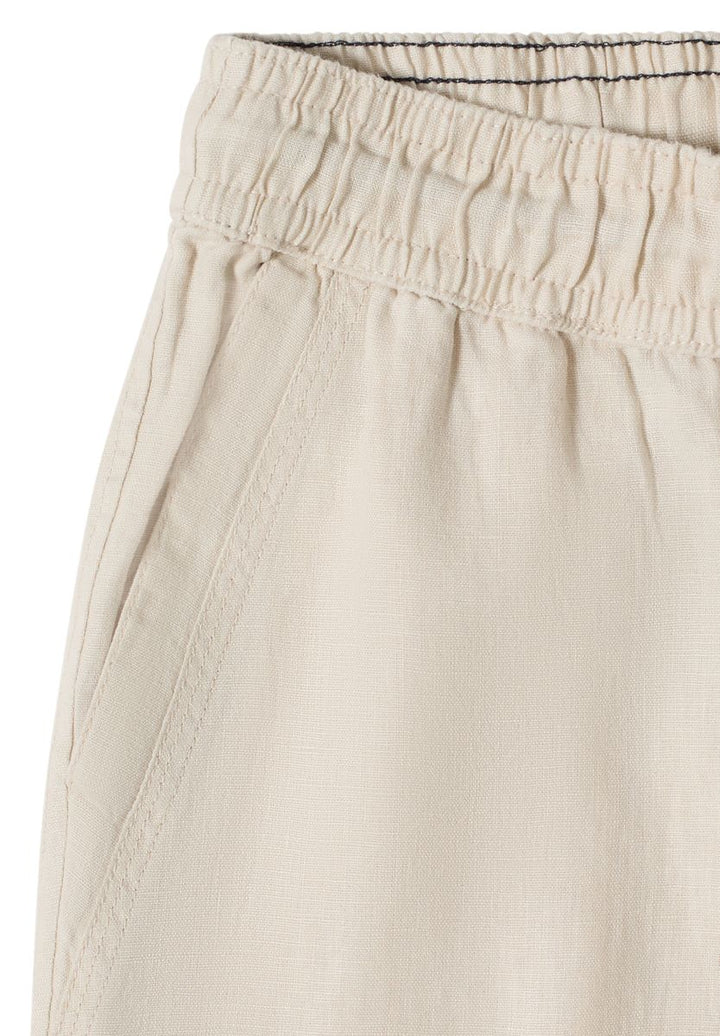 Slim Leg Hose aus Leinen im Casual Fit