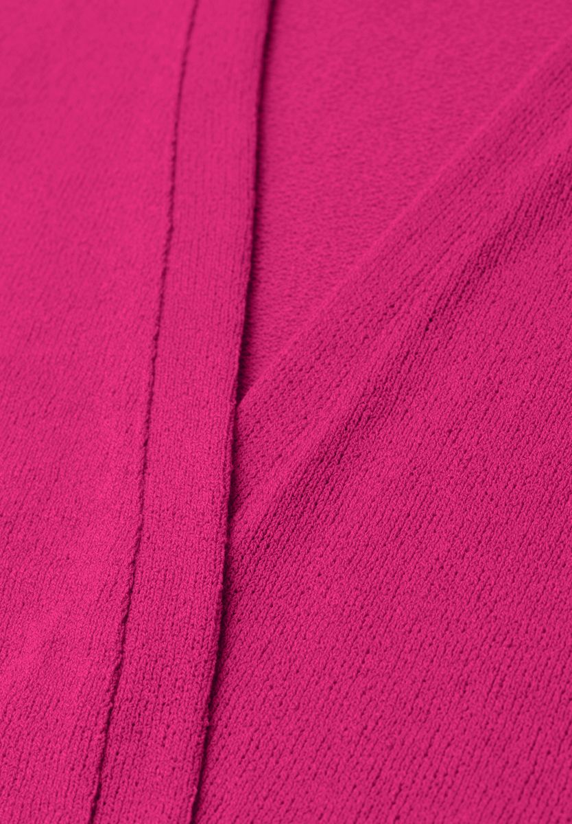 Langarm Jacke in offener Passform