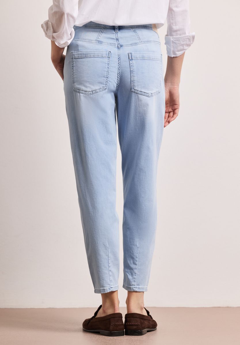 High Waist Barrel Leg  Jeans im Loose Fit