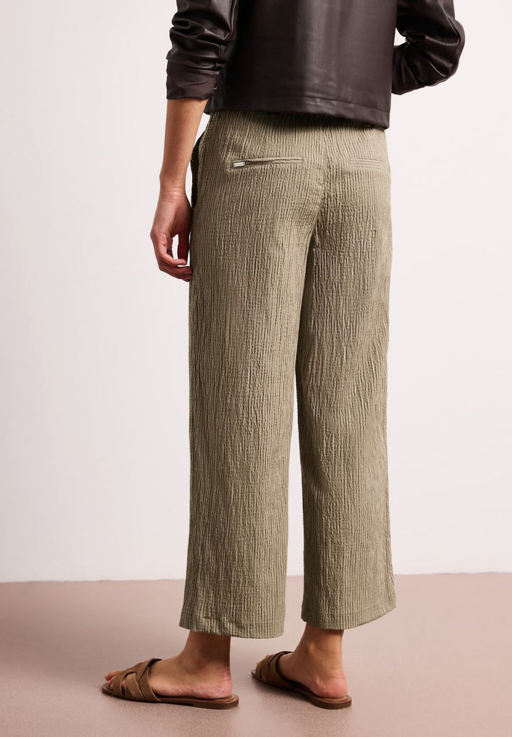 Wide Leg Hose im Loose Fit mit Streifen
