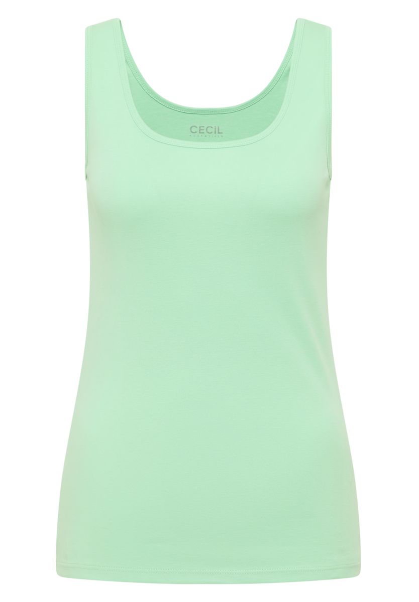Basic Top aus reiner Baumwolle