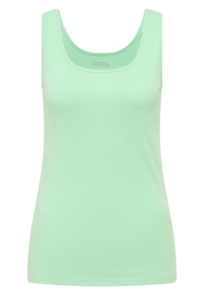 Basic Top aus reiner Baumwolle