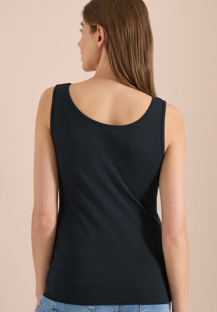 Basic Top aus reiner Baumwolle