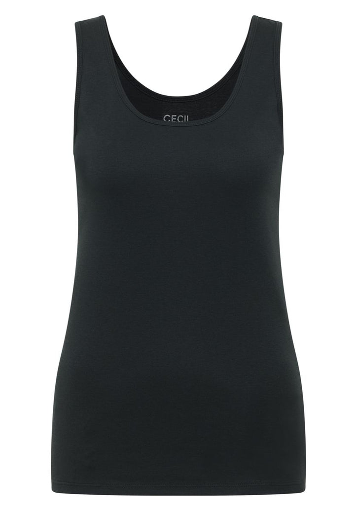Basic Top aus reiner Baumwolle