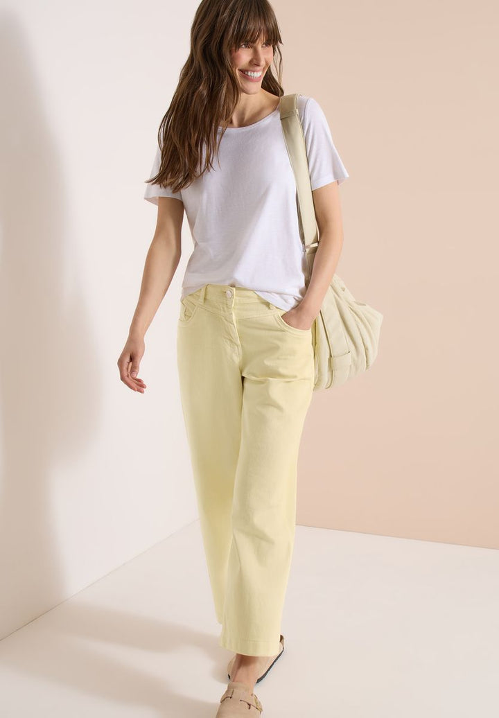 High Waist Wide Leg Jeans im Loose Fit