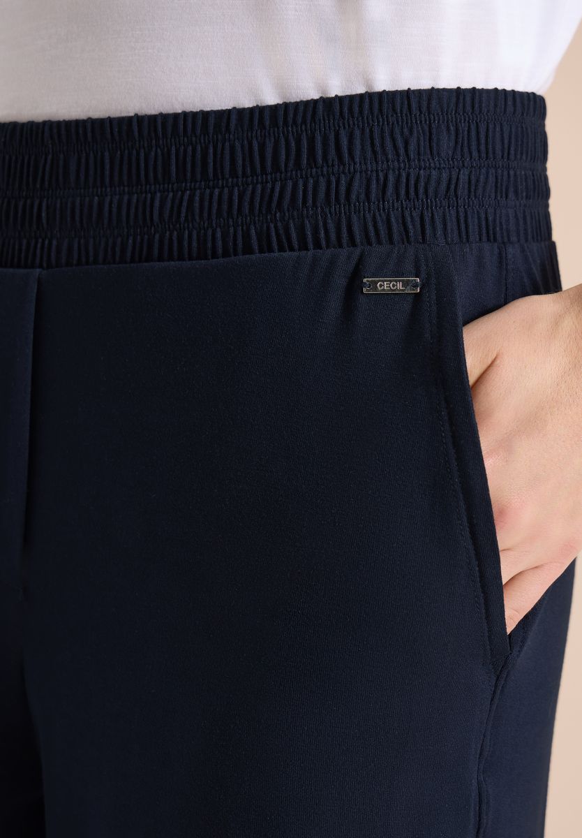 High Waist Wide Leg Hose im Loose Fit