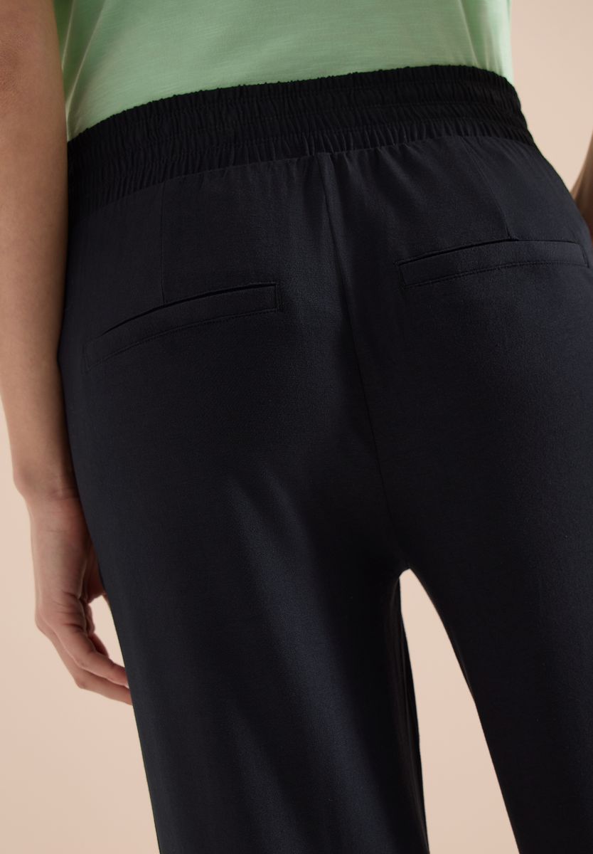 High Waist Wide Leg Hose im Loose Fit