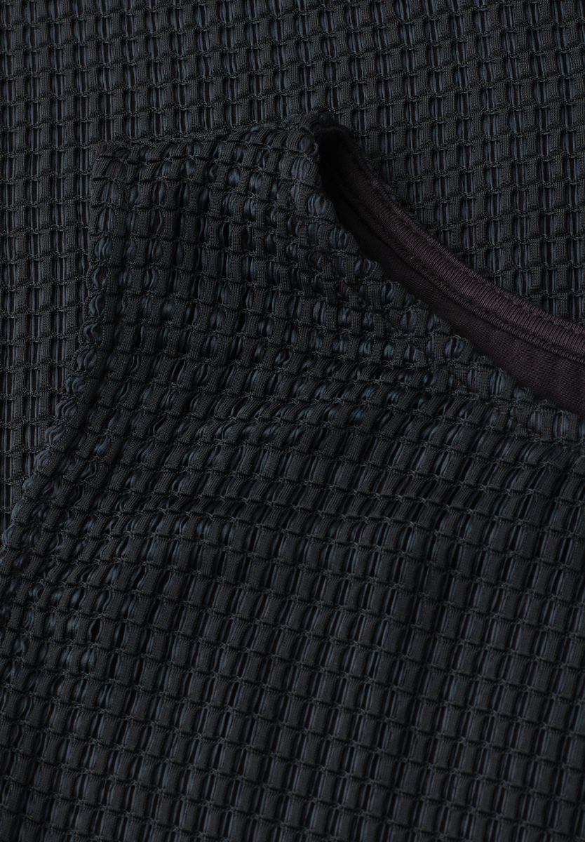2-in-1 Mesh-Top mit U-Boot-Ausschnitt