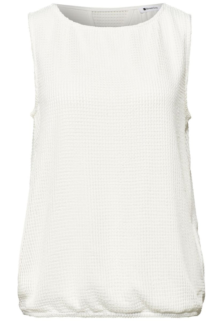 2-in-1 Mesh-Top mit U-Boot-Ausschnitt