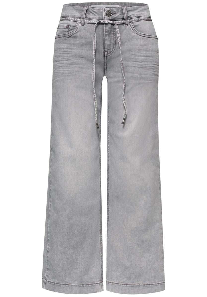 Cropped Wide Leg Jeans im Loose Fit