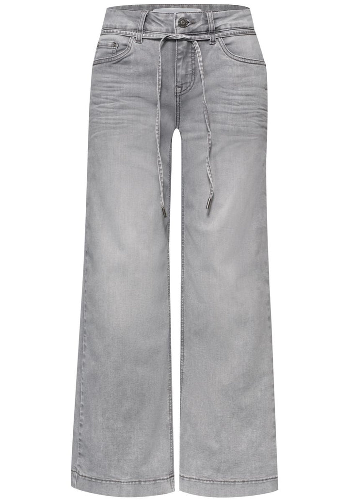 Cropped Wide Leg Jeans im Loose Fit
