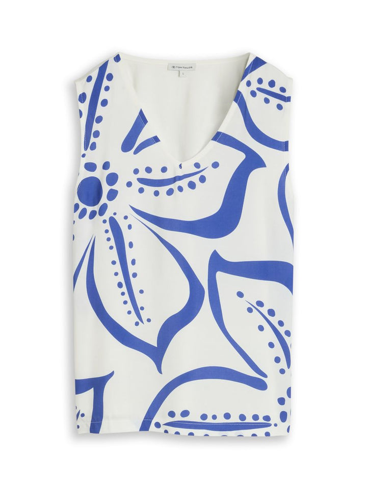 Top mit Blumenmuster