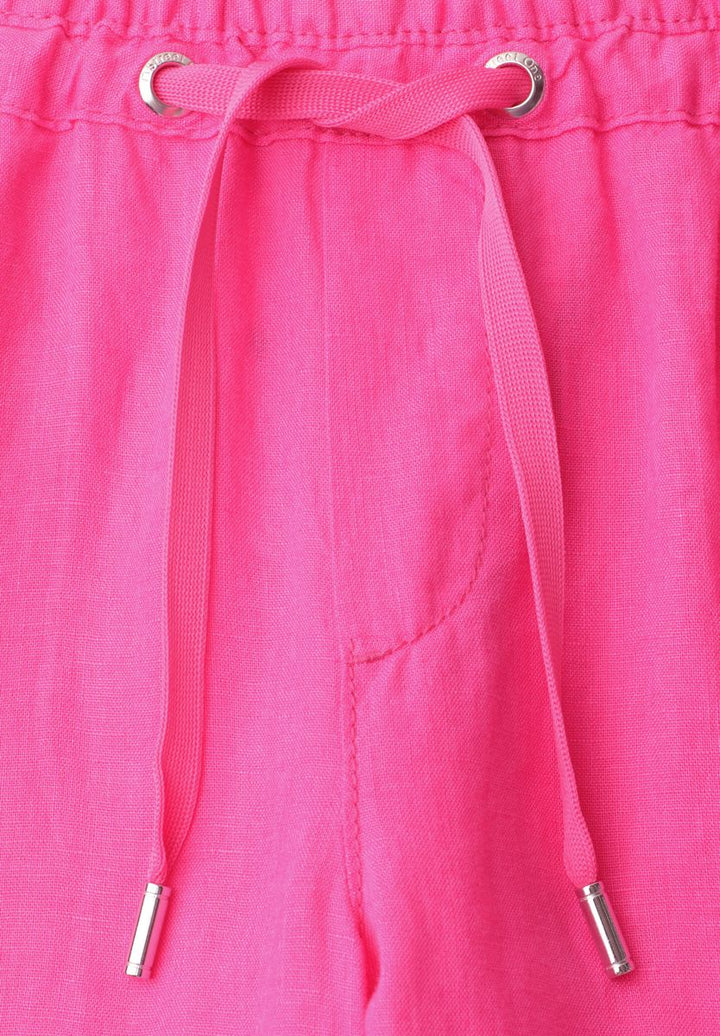 Wide Leg Hose im Loose Fit aus Leinen