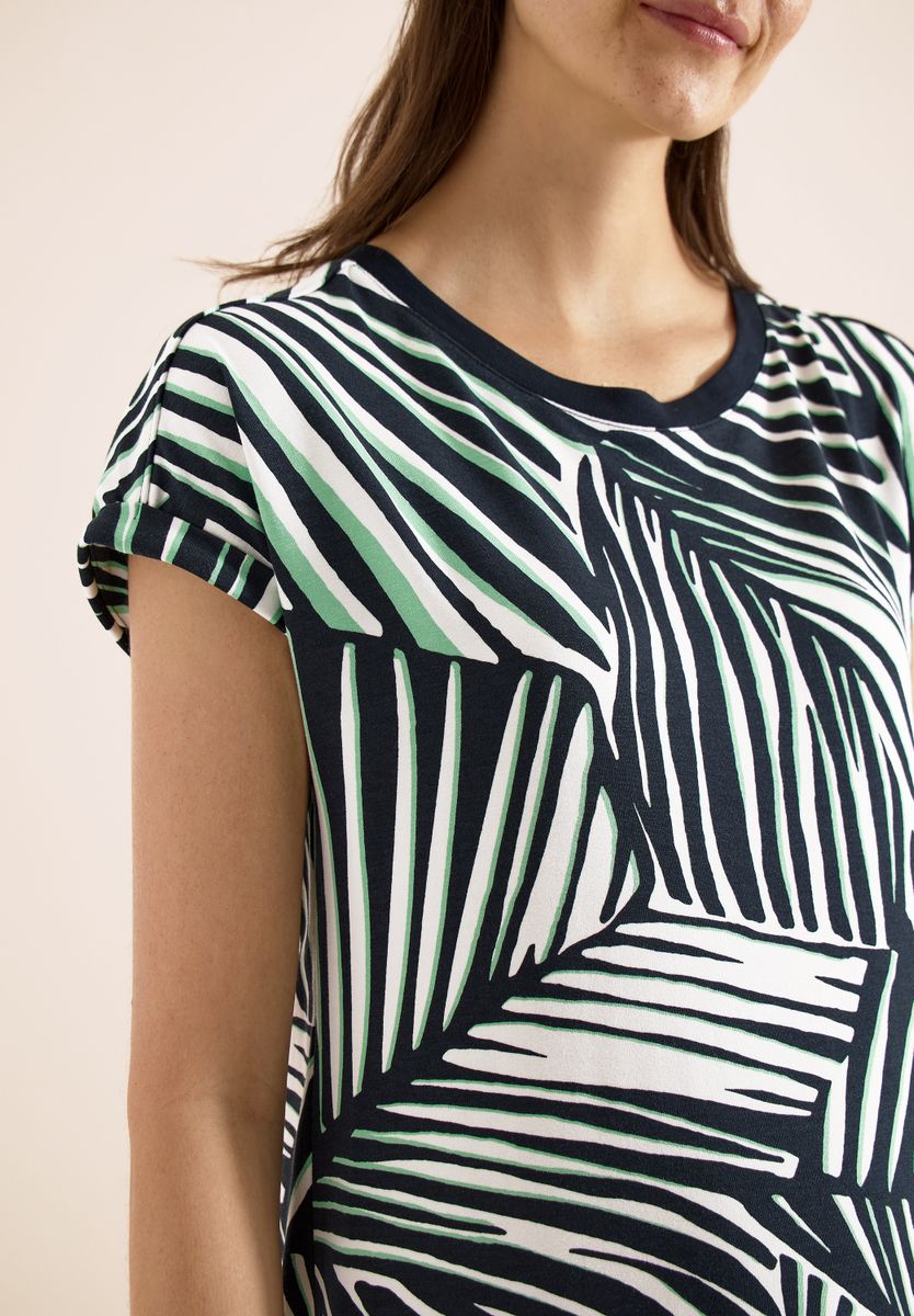 Knielanges Kleid aus Jersey