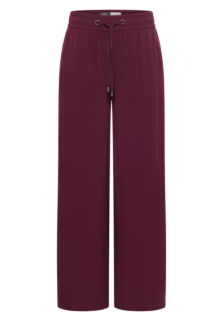 High Waist Wide Leg Hose im Loose Fit