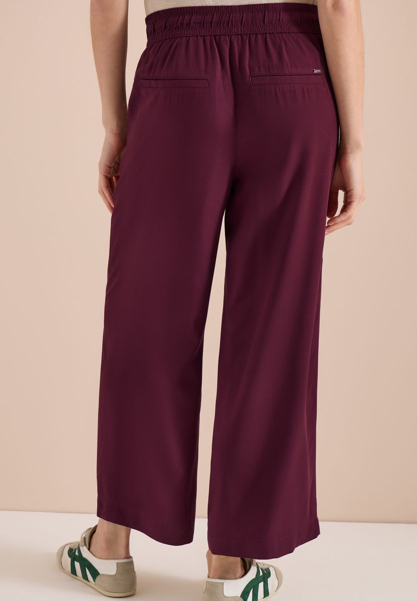 High Waist Wide Leg Hose im Loose Fit