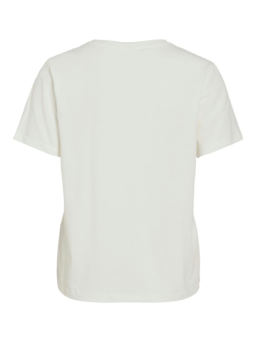 VISYBILLA O-NECK S/S LEMON TOP/PB