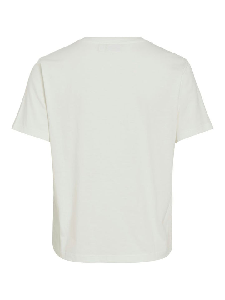 VISYBILLA O-NECK S/S LEMON TOP/PB