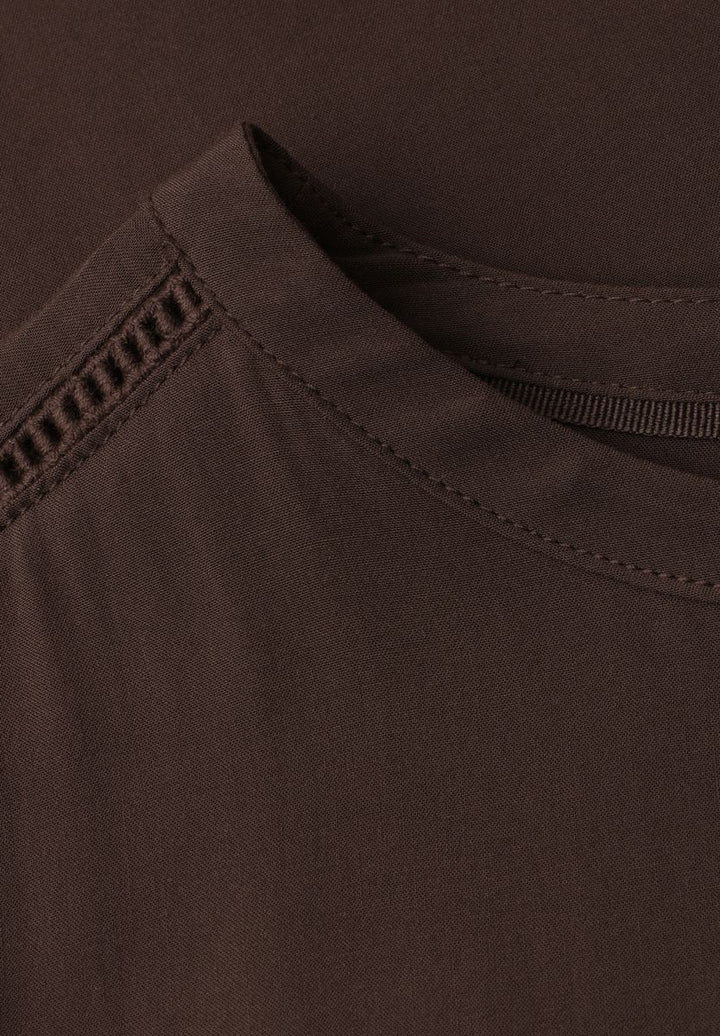 Dropped Shoulder Bluse mit Tapedetails