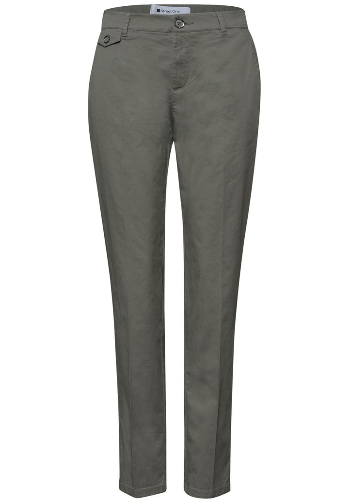 Chino im Casual Fit in softer Qualität
