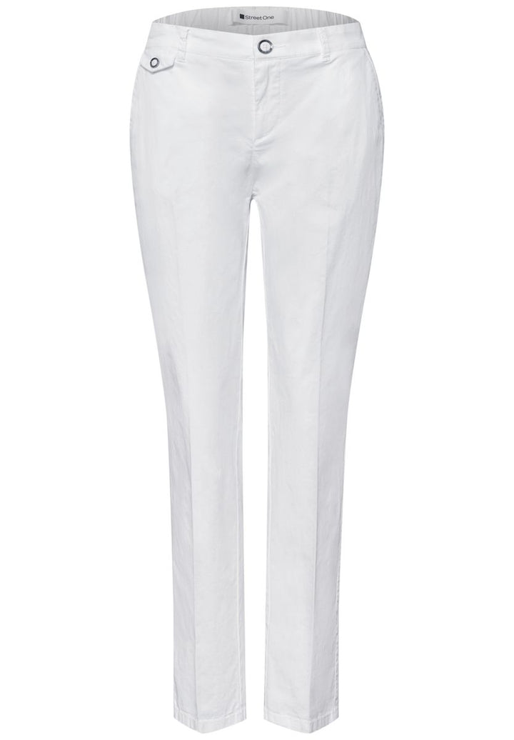 Chino im Casual Fit in softer Qualität