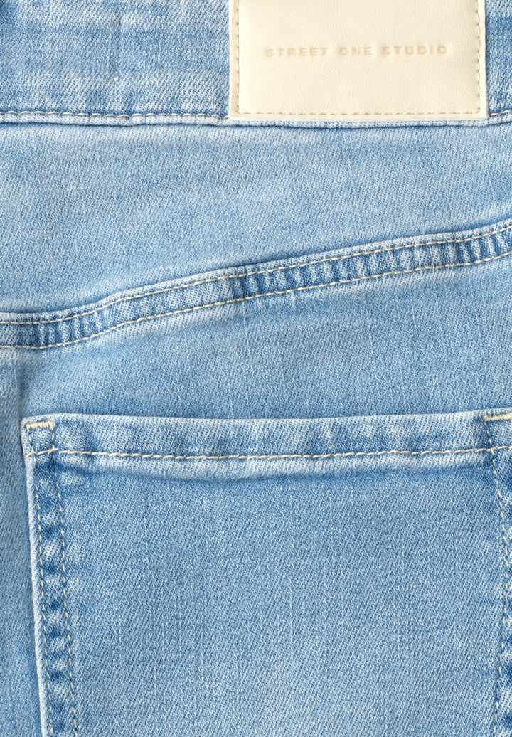 High Waist Barrel Leg Jeans im Loose Fit