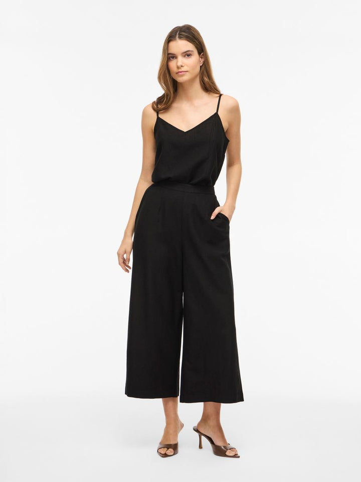 VIPRISILLA HW CULOTTE PANTS/VOL/R