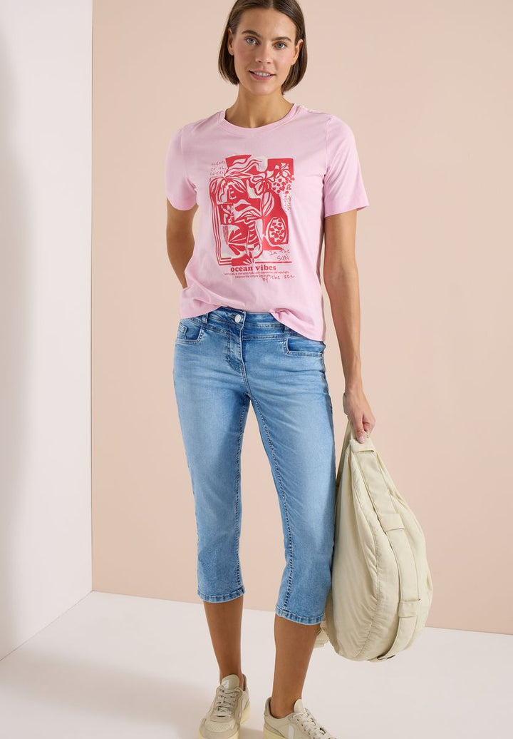 3/4 Slim Leg Jeans im Casual Fit