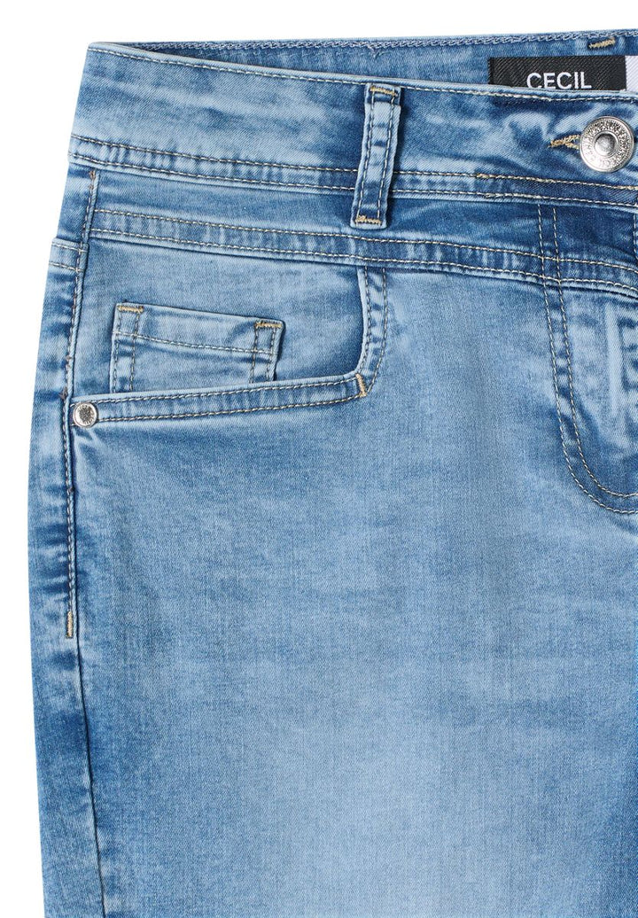 3/4 Slim Leg Jeans im Casual Fit