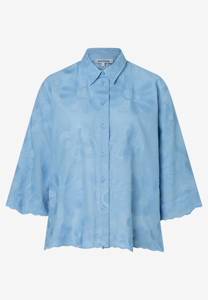 Bluse mit Bestickung