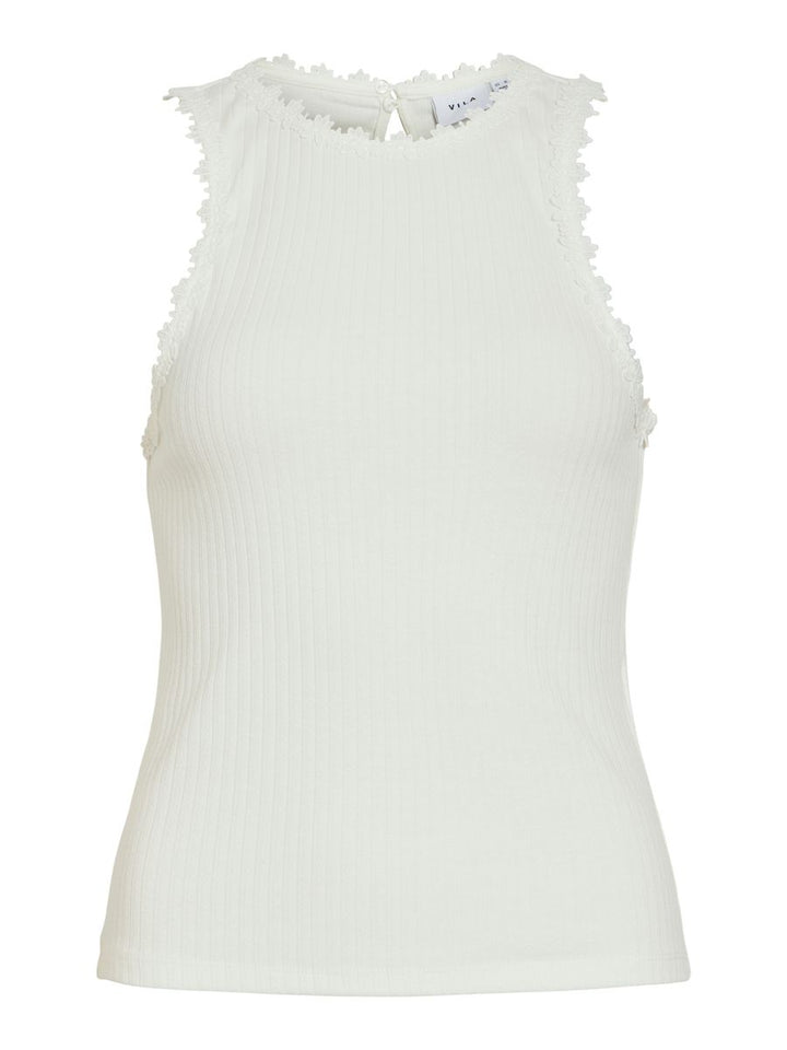 VIBABIA FLOWER O-NECK S/L TOP/1