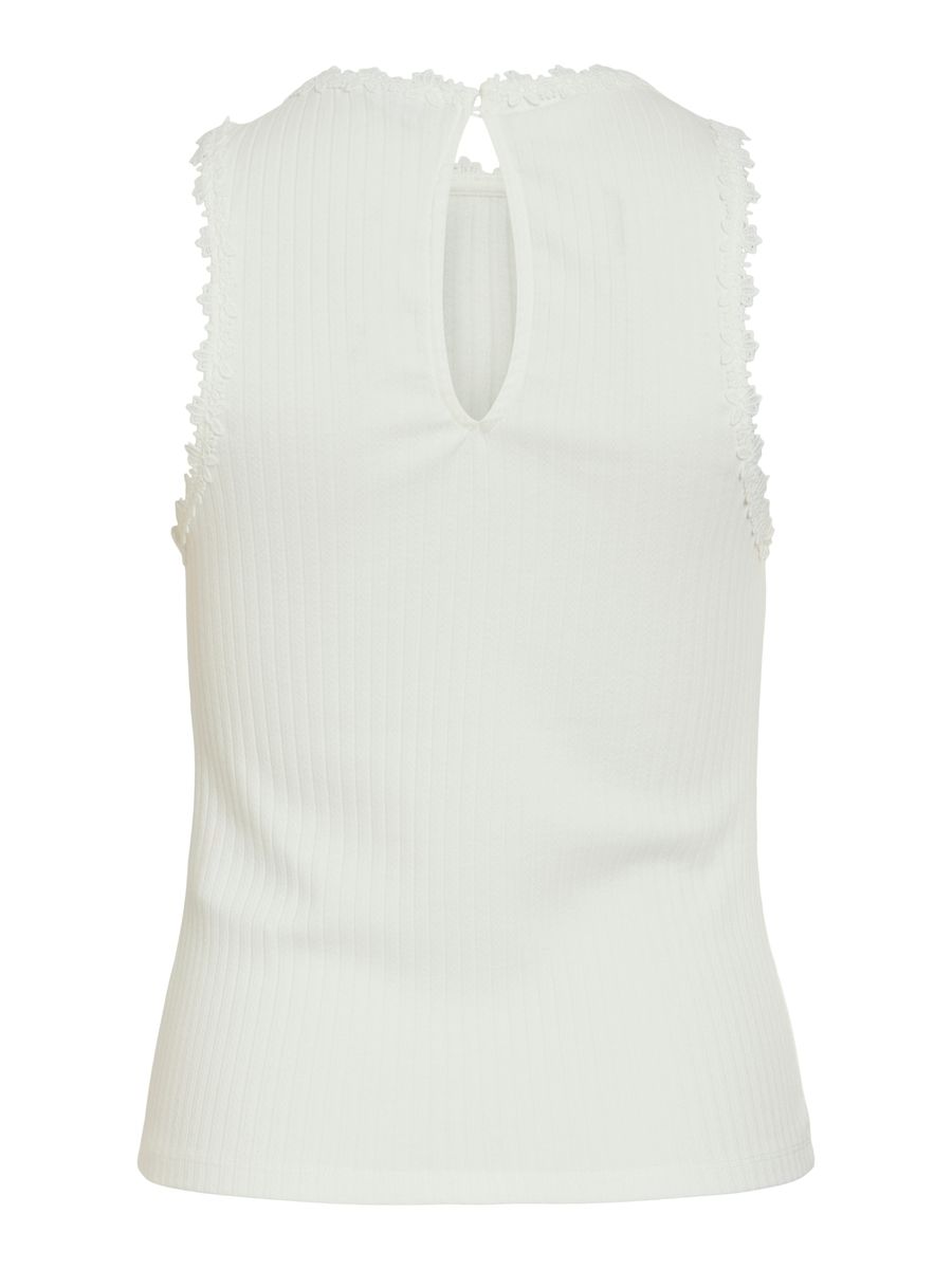 VIBABIA FLOWER O-NECK S/L TOP/1