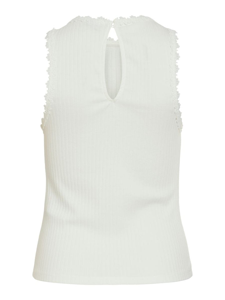 VIBABIA FLOWER O-NECK S/L TOP/1